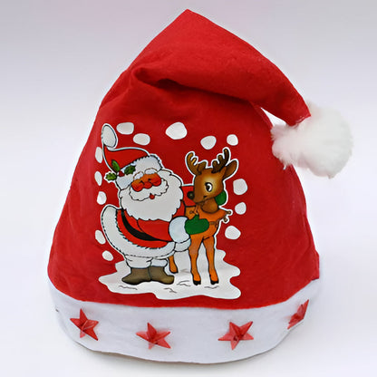Fun Santa Christmas LED Hat
