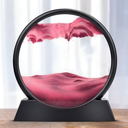 Colorful Kinetic Sand Art Decoration