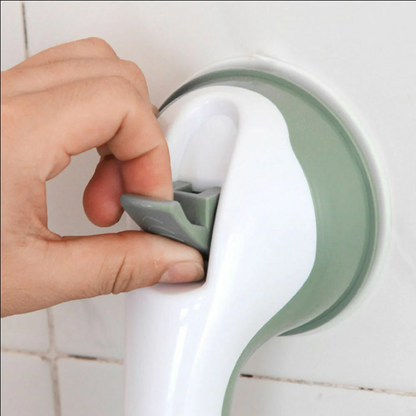 Secure Bathroom Shower Suction Grip Bar Handle