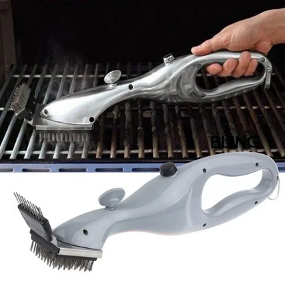 Heavy Duty BBQ Grill Cleaning Brush Charcoal Scraper
