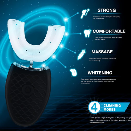 Curved Handle Toothbrush