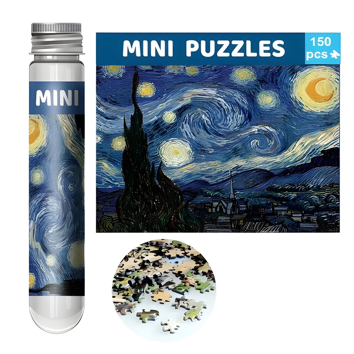 Small Van Gogh Art Jigsaw Puzzle 150 Pieces