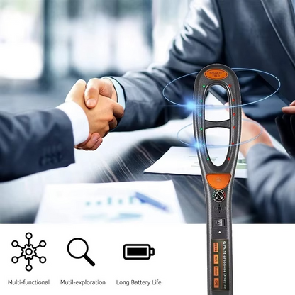 Portable Metal Detector and GPS Tracker Device