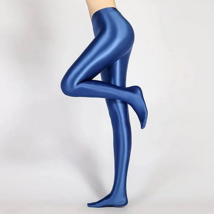 Sleek Black Tight High Waist Fashion Leggings Pants