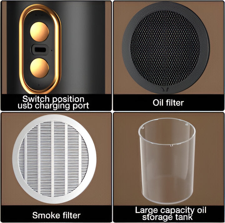 Space Saving Kitchen Exhaust Fan with 2 Speed Settings
