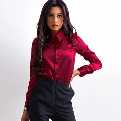 Classic Shirt with Slim Collar