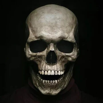 Realistic Full Face Skull Halloween Mask for Adults - Hehif