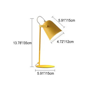 Unique Colorful Metal Desk Table Lamp