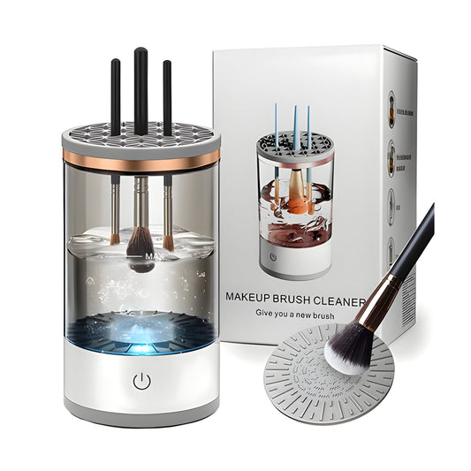 Portable Electric Makeup Brush Cleaning Tool - Hehif