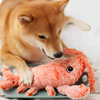 Fun Crinkle Lobster Dog Toy - Hehif