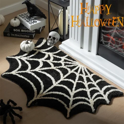Spooky Spider Halloween Floor Mat