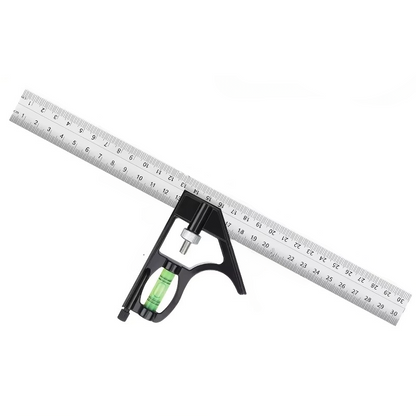 Accurate 12-Inch Metal Angle Measure Tool