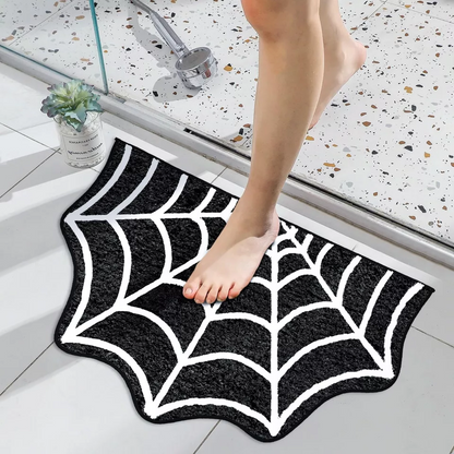 Spooky Spider Halloween Floor Mat - Hehif
