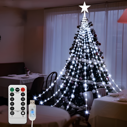 Outdoor String Fairy Lights with 8 Color Modes