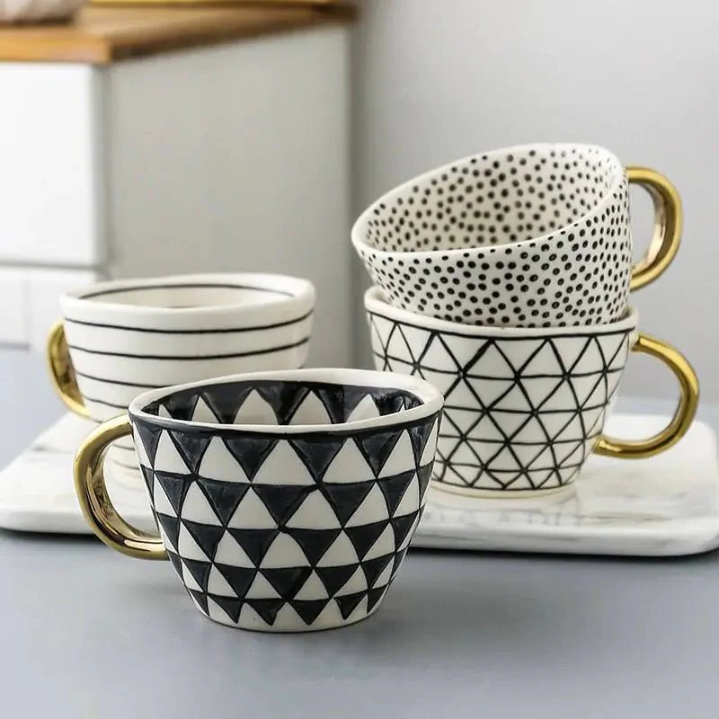 Colorful Artistic Coffee Mugs