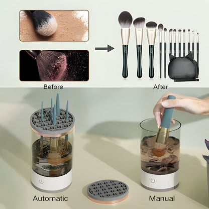 Portable Electric Makeup Brush Cleaning Tool