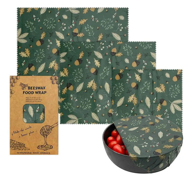Eco Friendly Reusable Food Storage Wrap Set