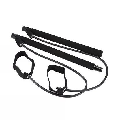 Versatile Home Fitness Bar & Resistance Trainer