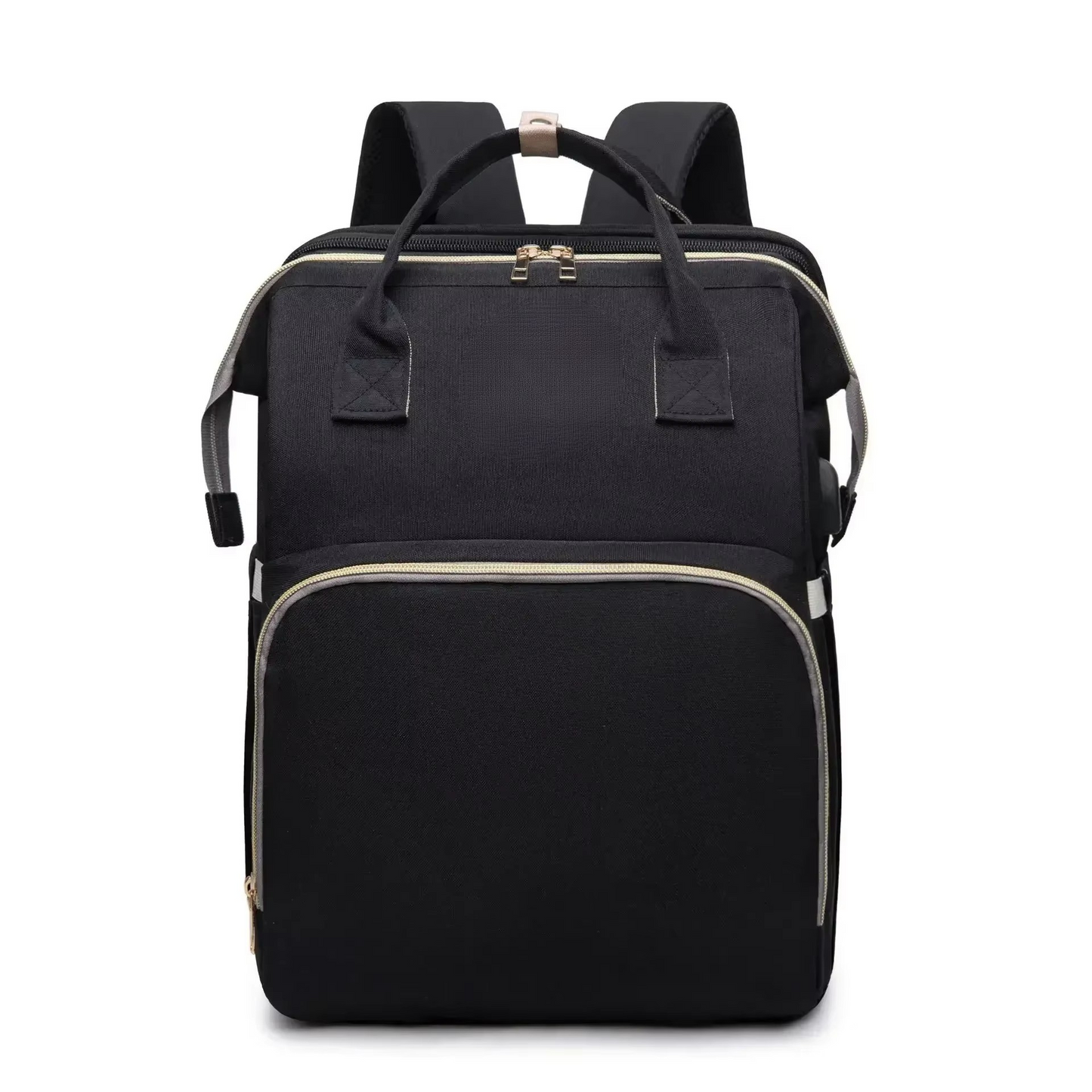 Compact Travel Crib and Spacious Baby Diaper Bag Backpack