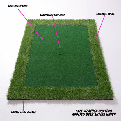 Portable Indoor Putting Green Mat Floating Golf Balls