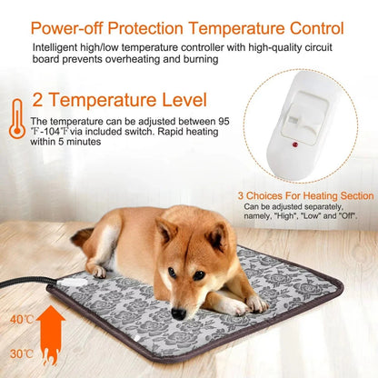 Heated Therapeutic Dog Bed Warmer
