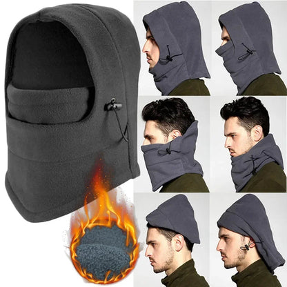 Warm Fleece Beanie And Neck Gaiter - Hehif