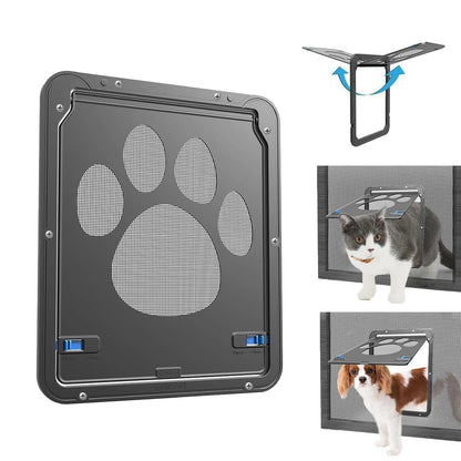 Easy Install Pet Screen Door with Magnet Lock - Hehif