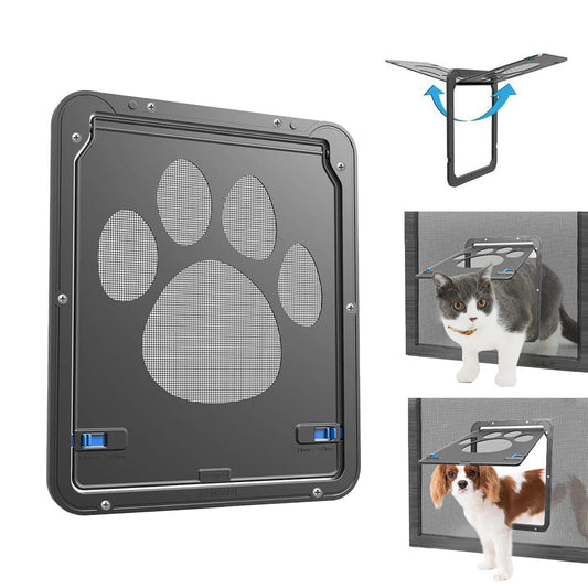 Easy Install Pet Screen Door with Magnet Lock - Hehif