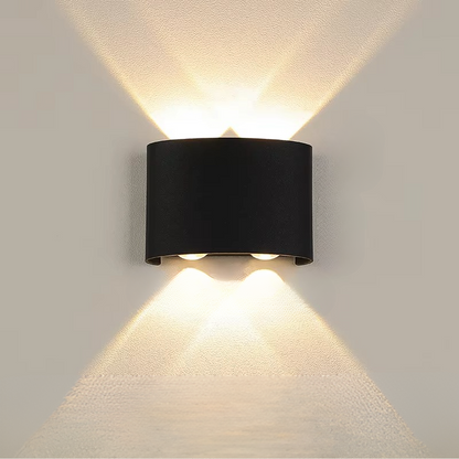 Contemporary LED Wall Light - Adjustable Indoor Sconce