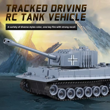 Big Remote Control Battle Tank Toy for Boys