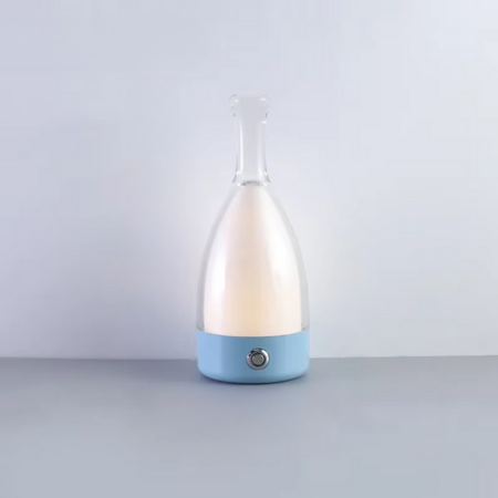Wireless Wine Bottle Table Lamp with Bluetooth Speaker