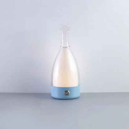 Wireless Wine Bottle Table Lamp with Bluetooth Speaker
