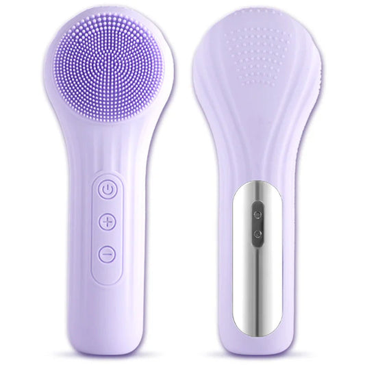 Exfoliating Face Cleanser with Soft Massage Brush - Hehif