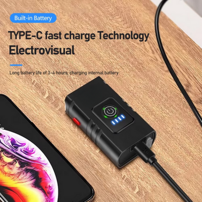 Bright USB Rechargeable Bike Front Light