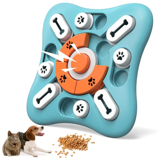 Fun Challenge Dog Food Puzzle Toy - Hehif