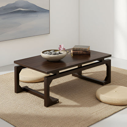 Rustic Wooden Coffee Table for Home Decor - Hehif