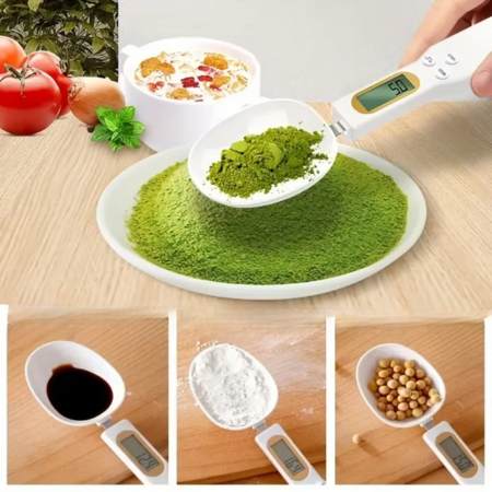 Accurate Digital Kitchen Scale with LCD Screen