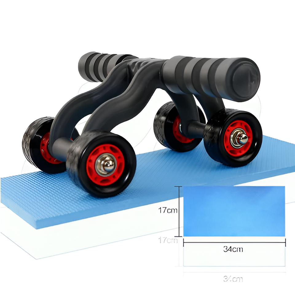Core Strength Exercise Ab Roller - Hehif
