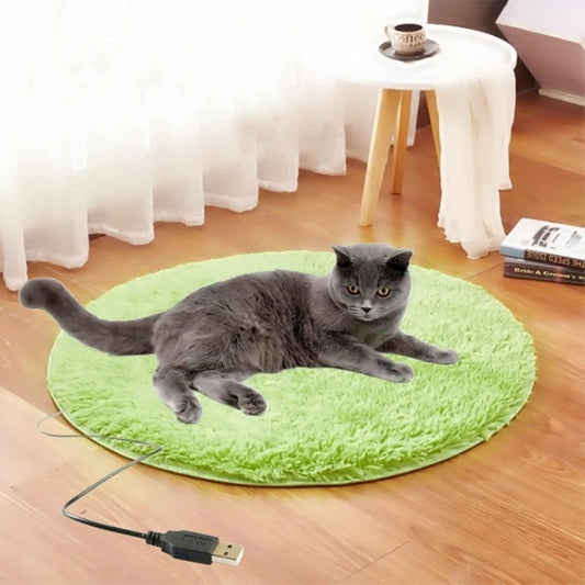 Cozy Electric Heated Kitty Bed - Hehif