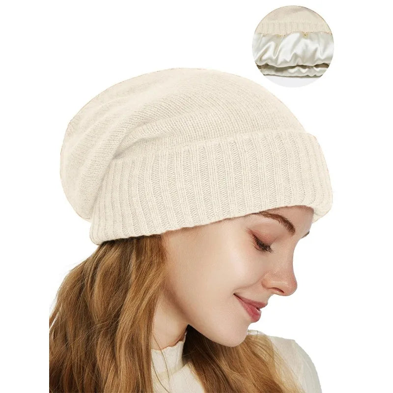 Soft Luxe Cable Knit Winter Hat - Hehif