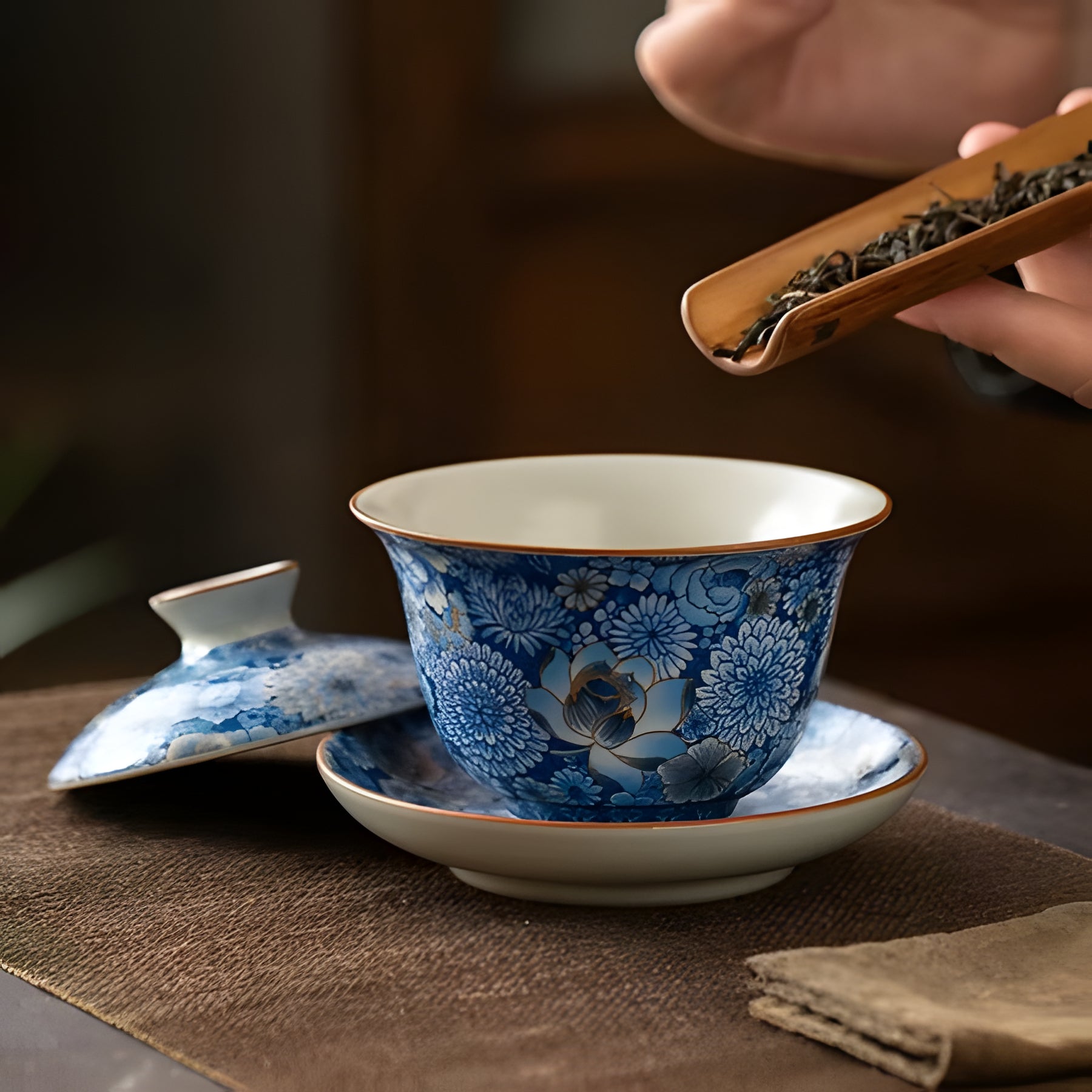 Delicate White Ceramic Tea Infuser Cup - Hehif