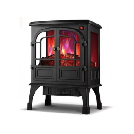 Realistic Flame Electric Space Heater for Home