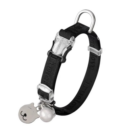 Comfortable Stretch Cat Collar with Quick Release Buckle