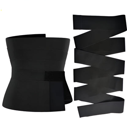 Slimming Waist Cincher Wrap, Tummy Flattening Support Band