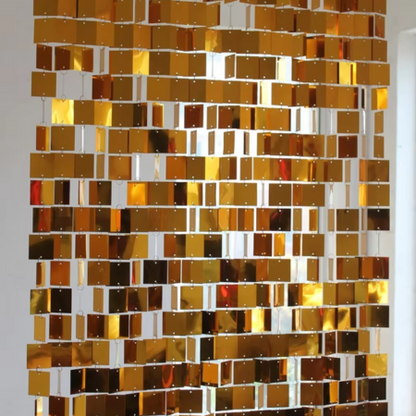 Glittering Decorative Curtain Panels for Party Decor - Hehif