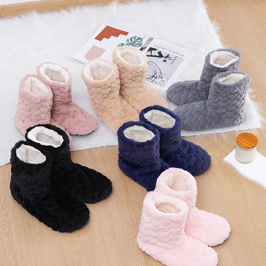Cozy Thermal Women's Socks with Grip Soles - Hehif