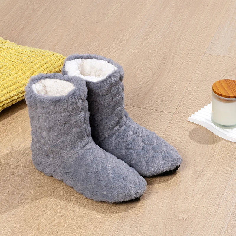 Cozy Thermal Women's Socks with Grip Soles