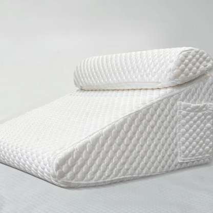 Supportive Foam Contour Wedge Pillows with Cooling Covers