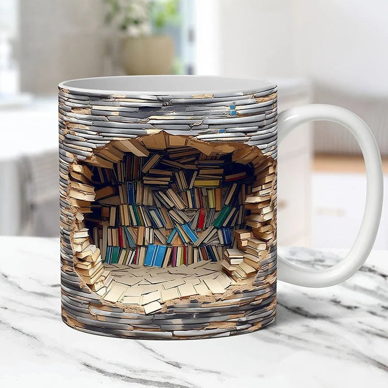 Novelty Book Lover Coffee Mug