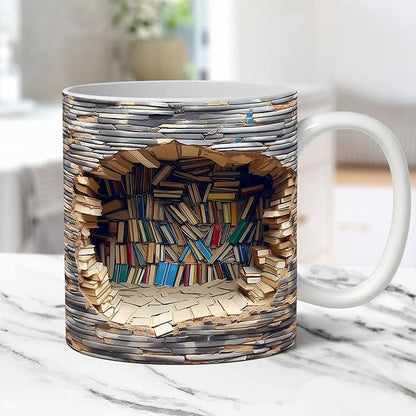 Novelty Book Lover Coffee Mug